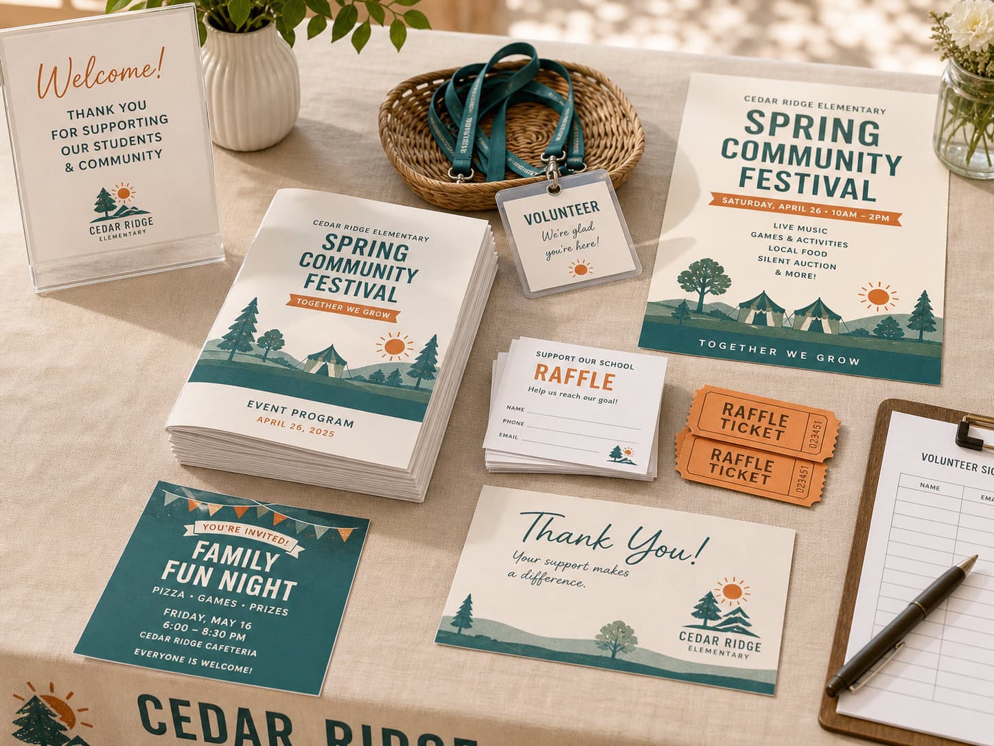 Events, Schools & Nonprofits