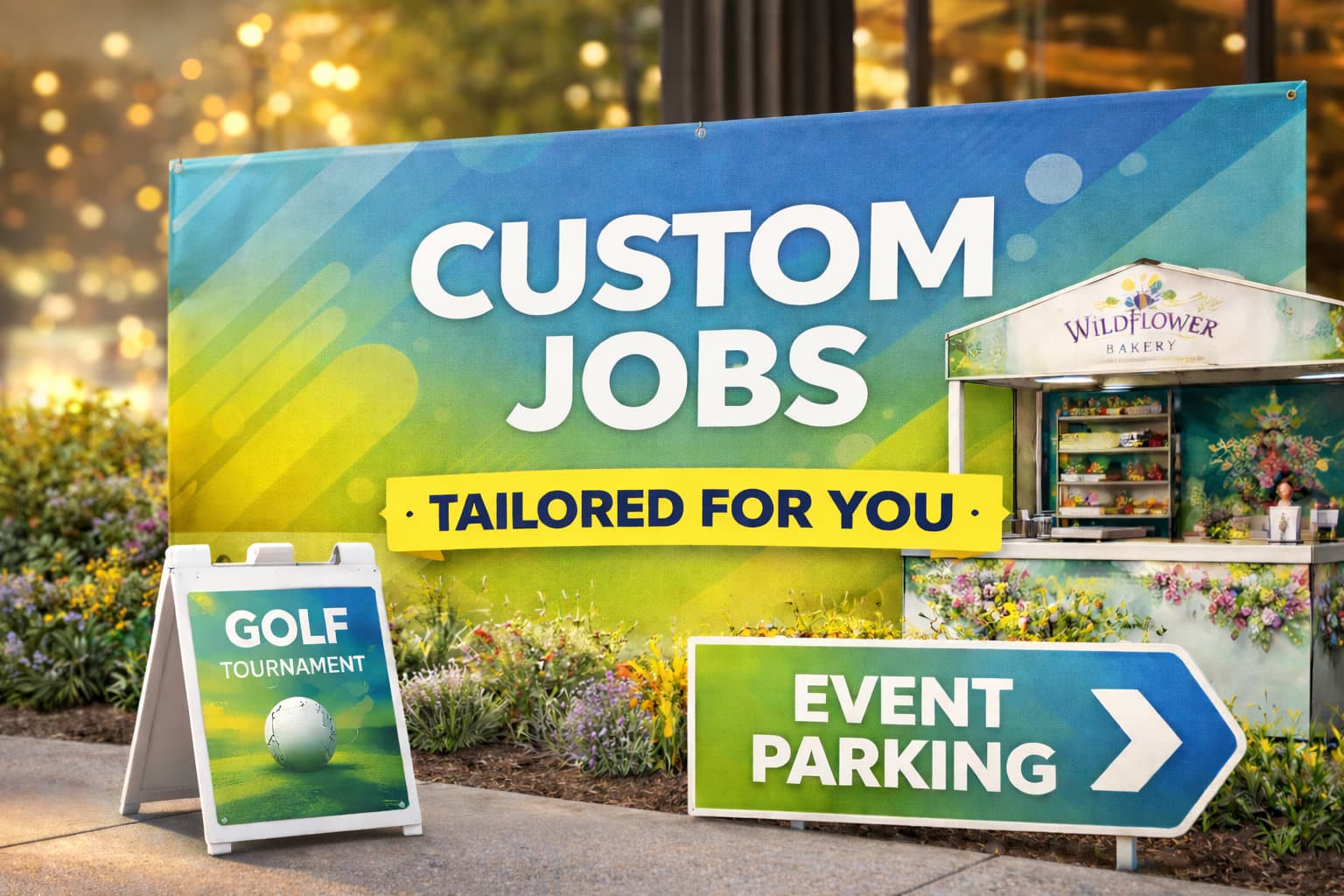 Restaurant opening materials arranged for launch week
